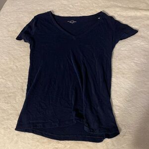 J. Crew Medium navy blue top